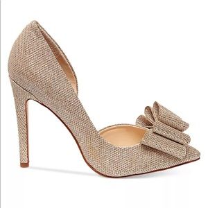 Betsy Johnson Prince Gold Heels